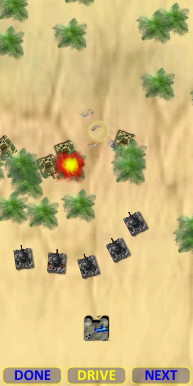 Aggredior坦克游戏争夺棕榈和沙漠_截图_4