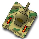 Aggredior坦克游戏争夺棕榈和沙漠