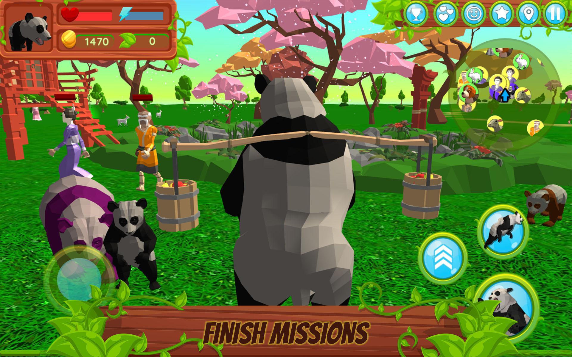 Panda Simulator  3D – Animal Game_截图_2