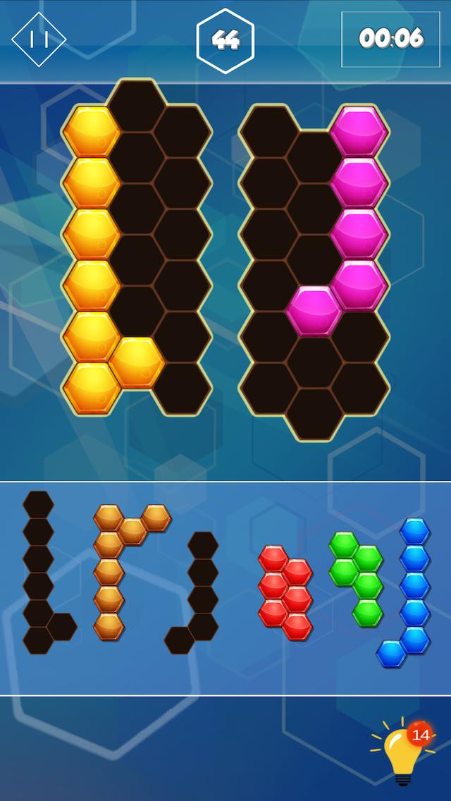 Block Hexagon Puzzle_截图_4