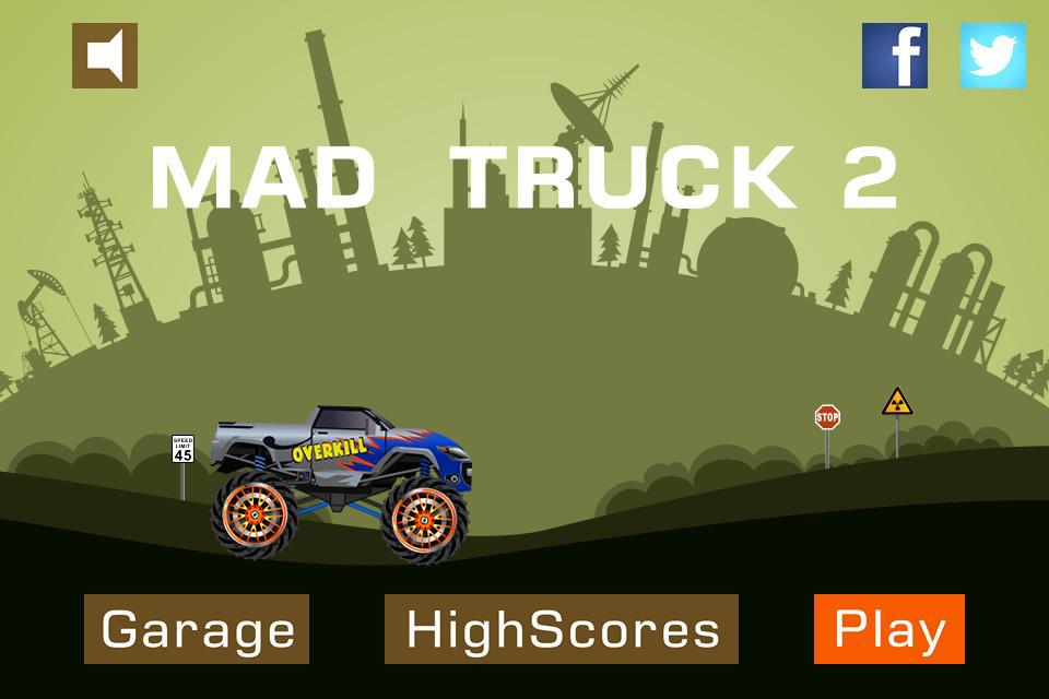怪物卡车2 -- 极限大脚车驾驶竞速游戏