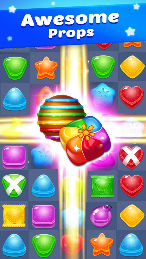 Candy Sweet Taste 2019: Match 3 Puzzle Games_截图_2