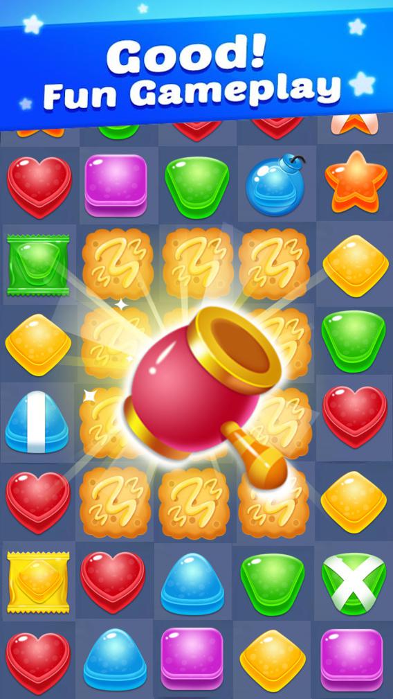 Candy Sweet Taste 2019: Match 3 Puzzle Games_截图_4