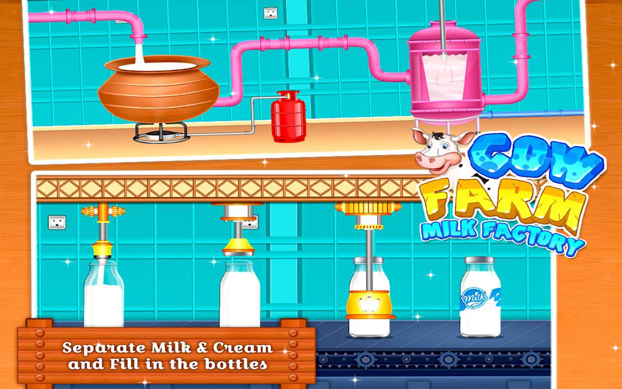 Milk Factory - Milk Maker Game_截图_3