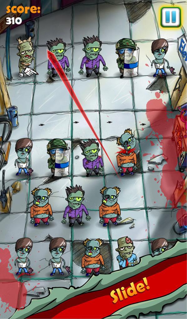 Zombies: Smash & Slide_游戏简介_图2