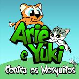 Ariê e Yuki contra mosquitos