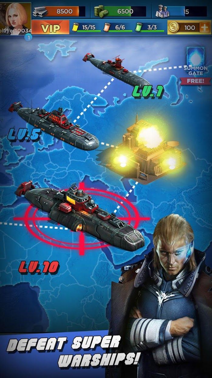 Battleship & Puzzles: Warship Empire_游戏简介_图3