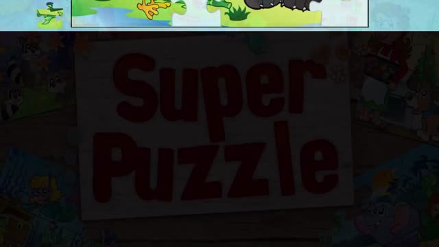 Super Puzzle 儿童游戏 - 自由拼图 ❤️