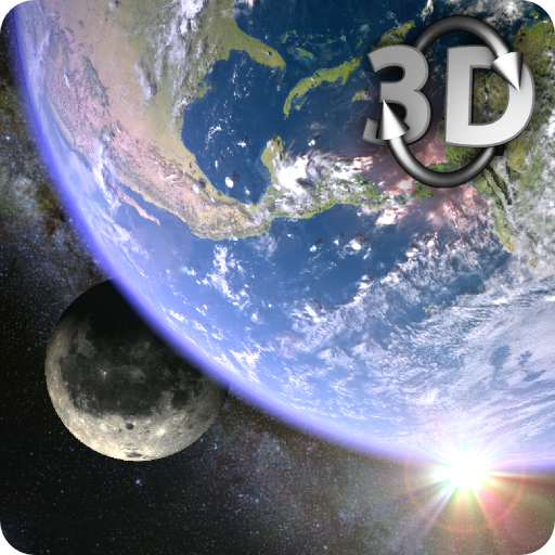Earth & Moon in HD Gyro 3D Parallax Live Wallpaper Earth & Moon in HD Gyro 3D Parallax Live Wallpaper