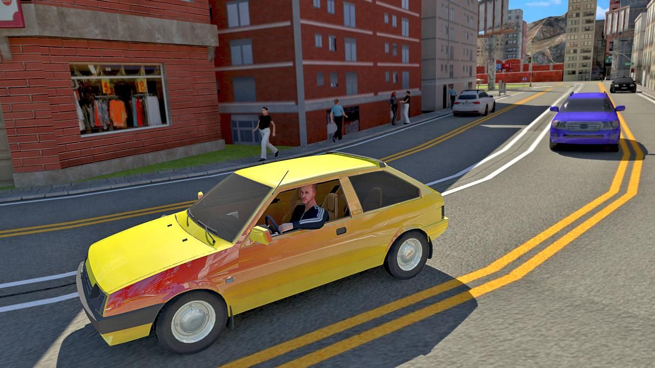 Russian Car Simulator 2019_截图_3