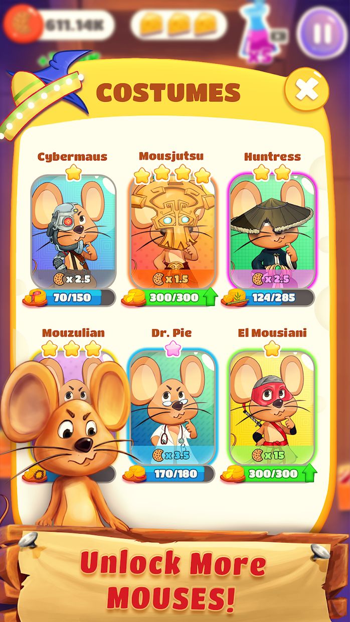 Idle Cookie Tycoon: Mouse Spy Cookie Clickers Game_截图_4
