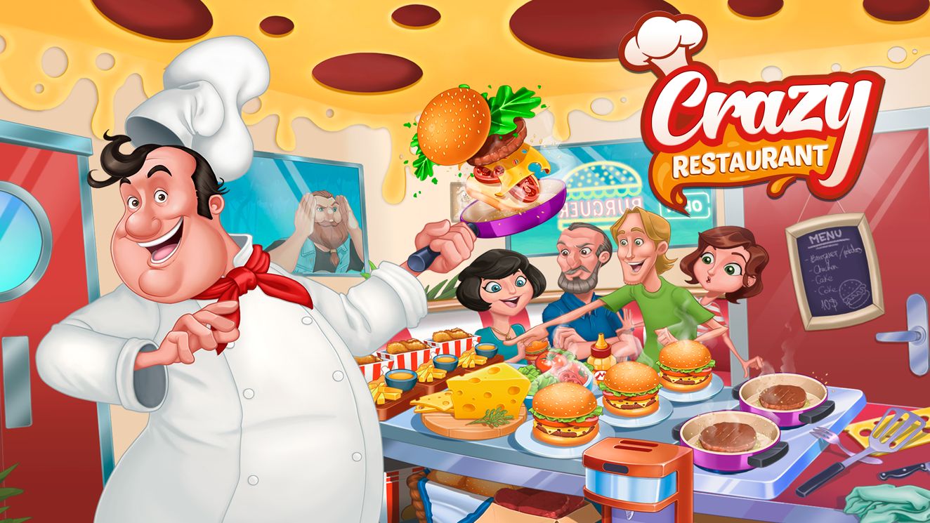 Crazy Restaurant Chef - Cooking Games 2020
