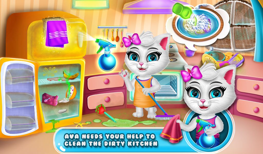 Ava's Kitty Pet Daycare Game Part1_截图_2
