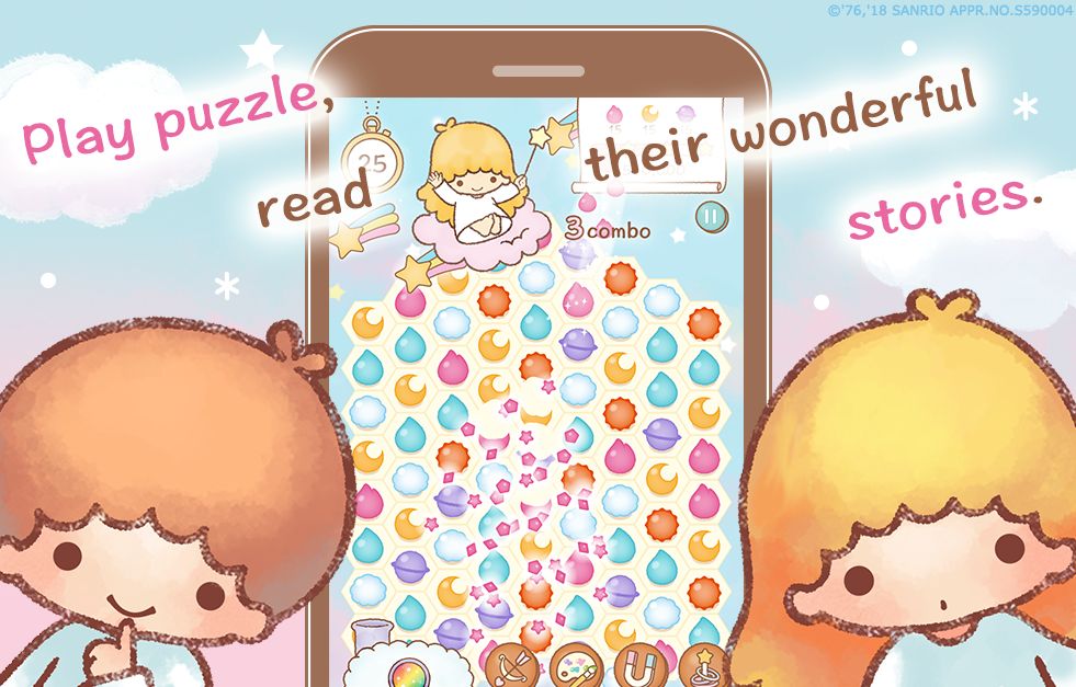 Kiki&Lala's Twinkle Puzzle ~双星仙子 益智游戏~_游戏简介_图2