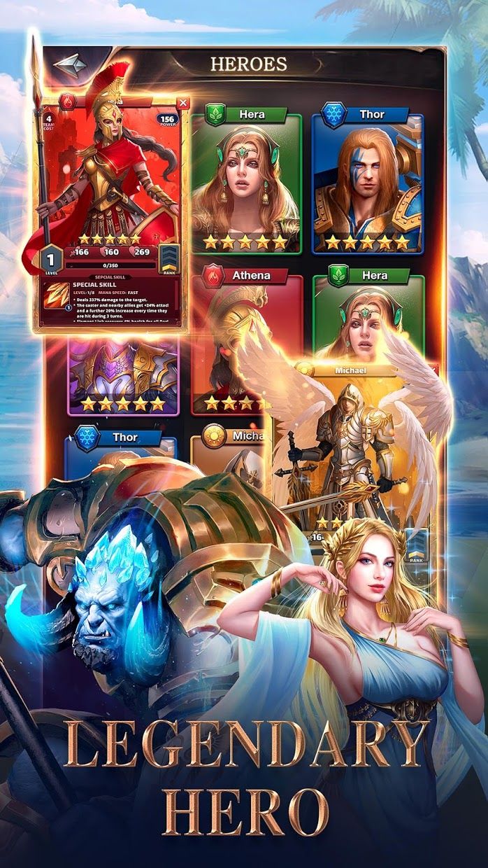 MythWars & Puzzles：RPG Match 3_截图_3
