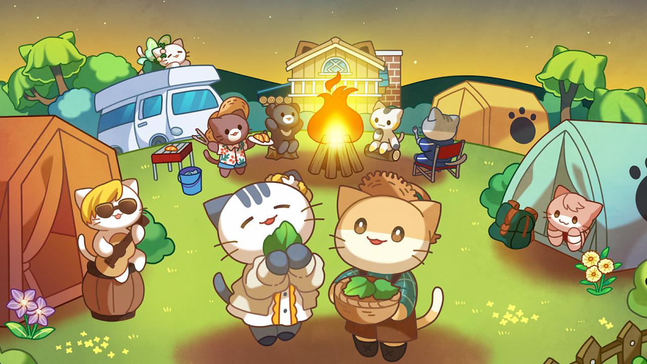 猫咪森林 - 露营地的故事