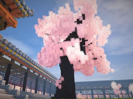 我的世界樱花树怎么做？教你做好看又漂亮的樱花树 图片1