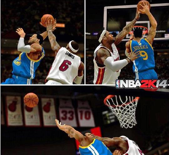 nba2k14怎么投球