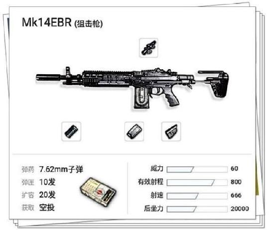 绝地求生枪支排名