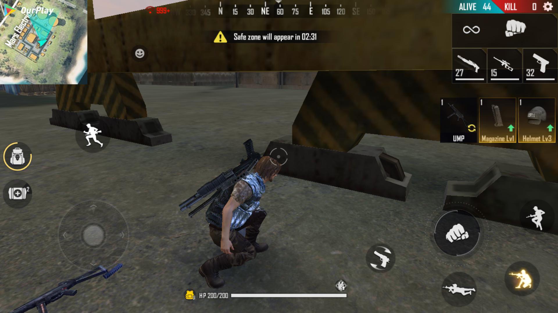 Free Fire怎么下载 为什么free Fire进不去 Free Fire 我要活下去攻略 Ourplay