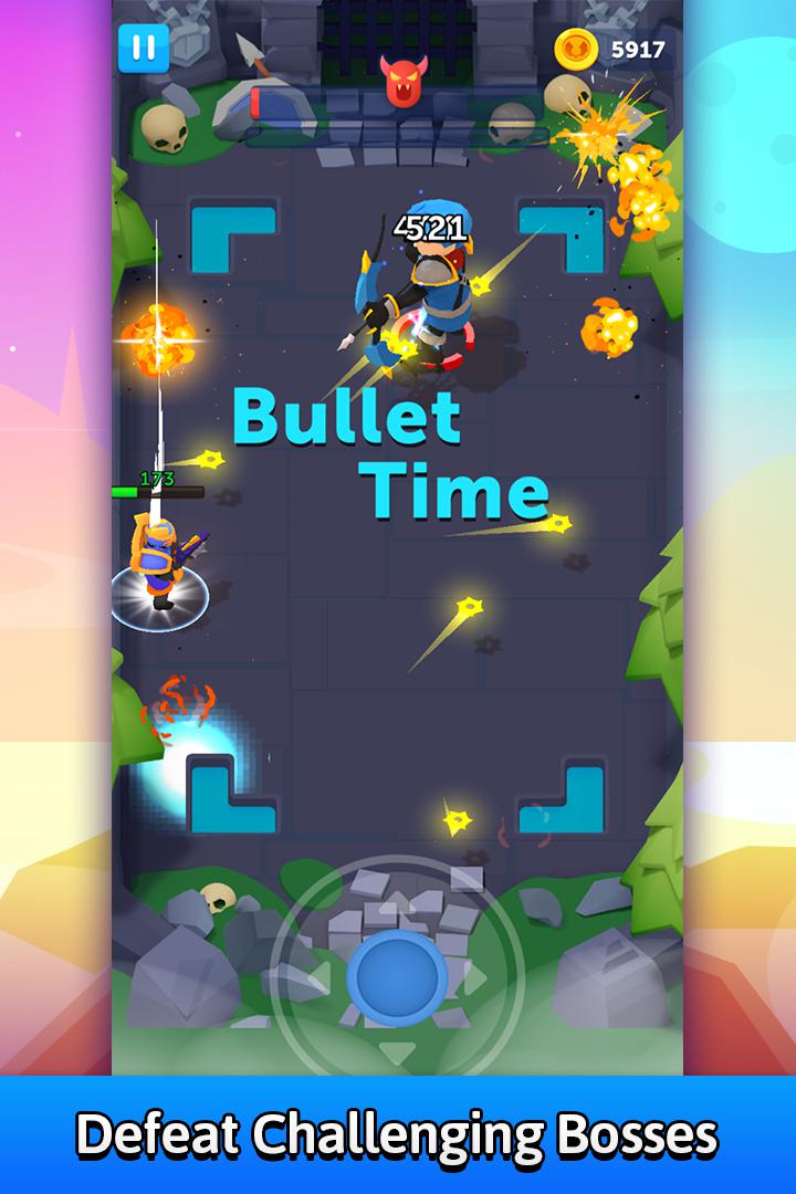 Bullet Knight:地下城动作射击游戏_截图_2