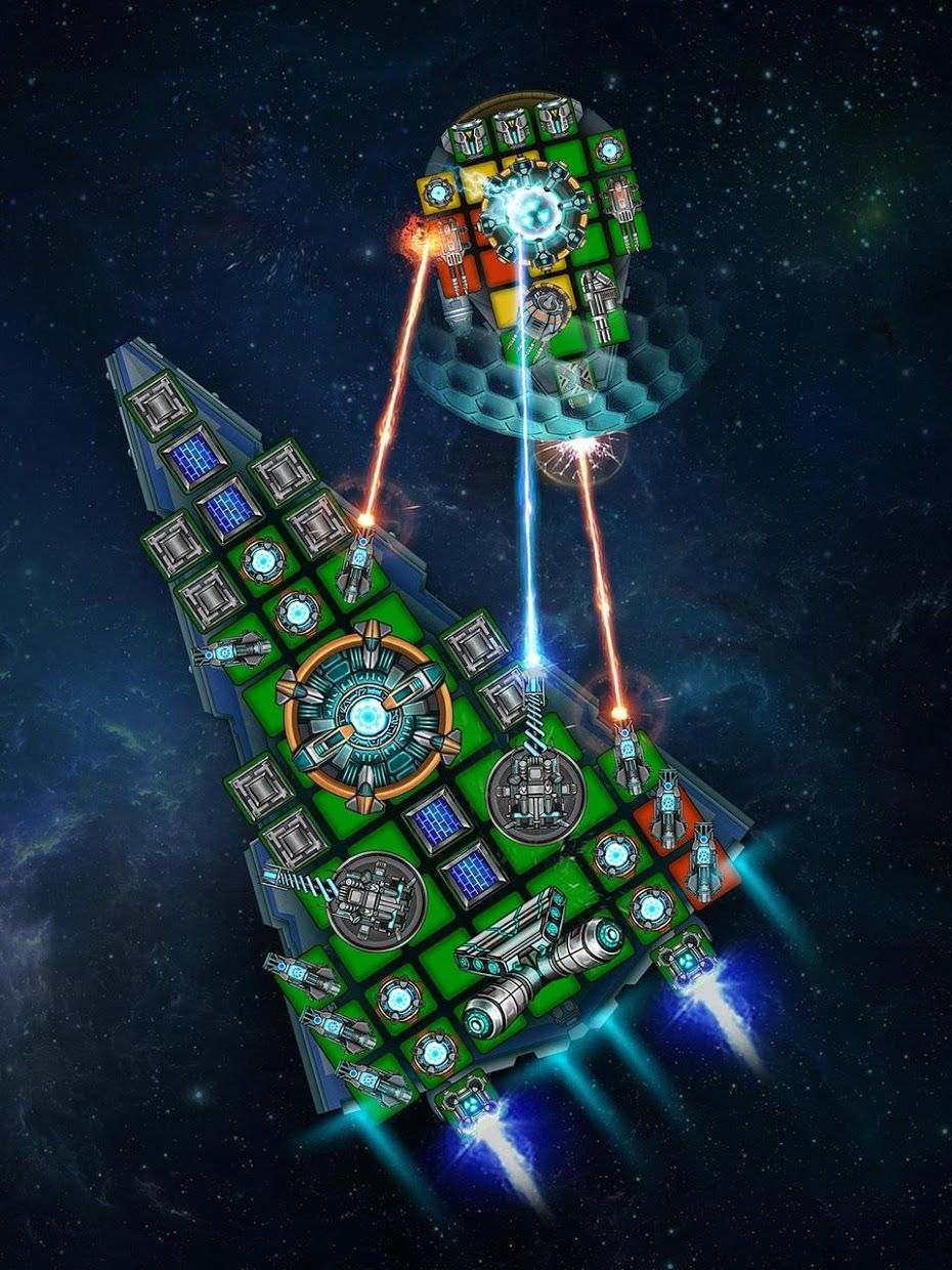 Space Arena: Build & Fight_截图_4