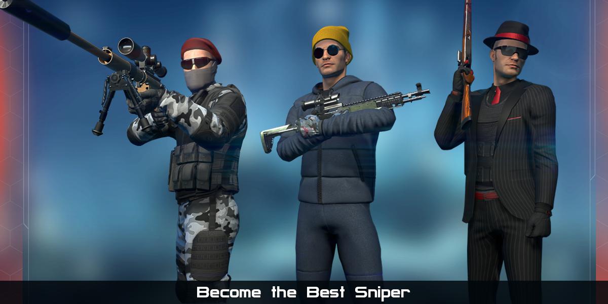 Death Dealers: 3D online sniper game_截图_4