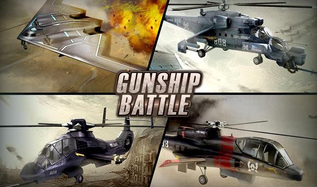 GUNSHIP BATTLE：直升机 3D Action