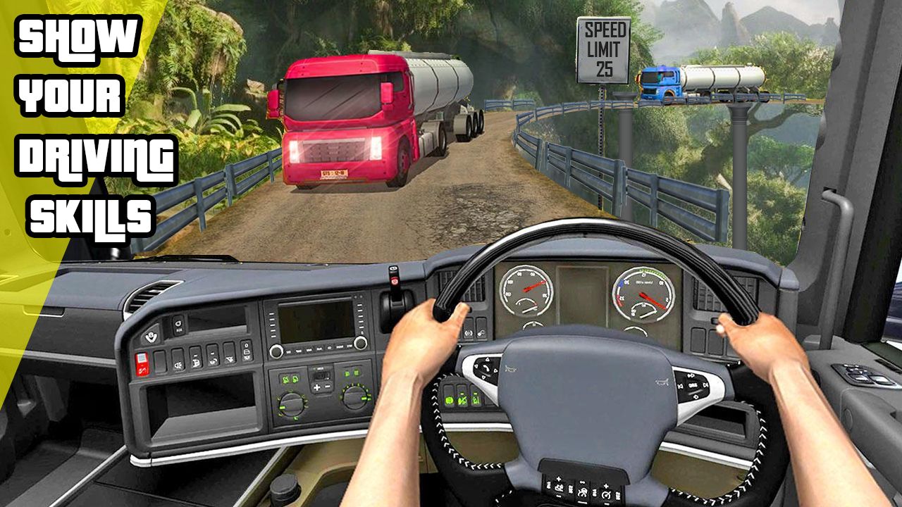 Oil Tanker Truck Driving: Simulation Games 2020_截图_2