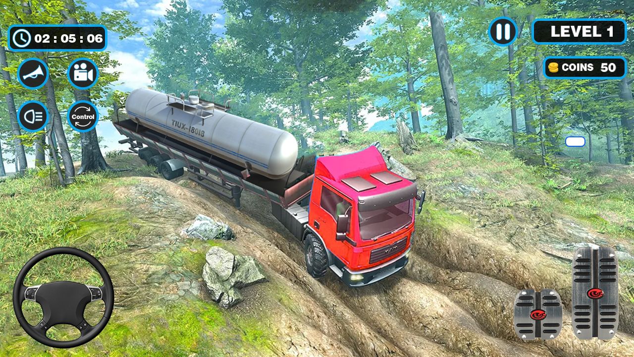 Oil Tanker Truck Driving: Simulation Games 2020_截图_3
