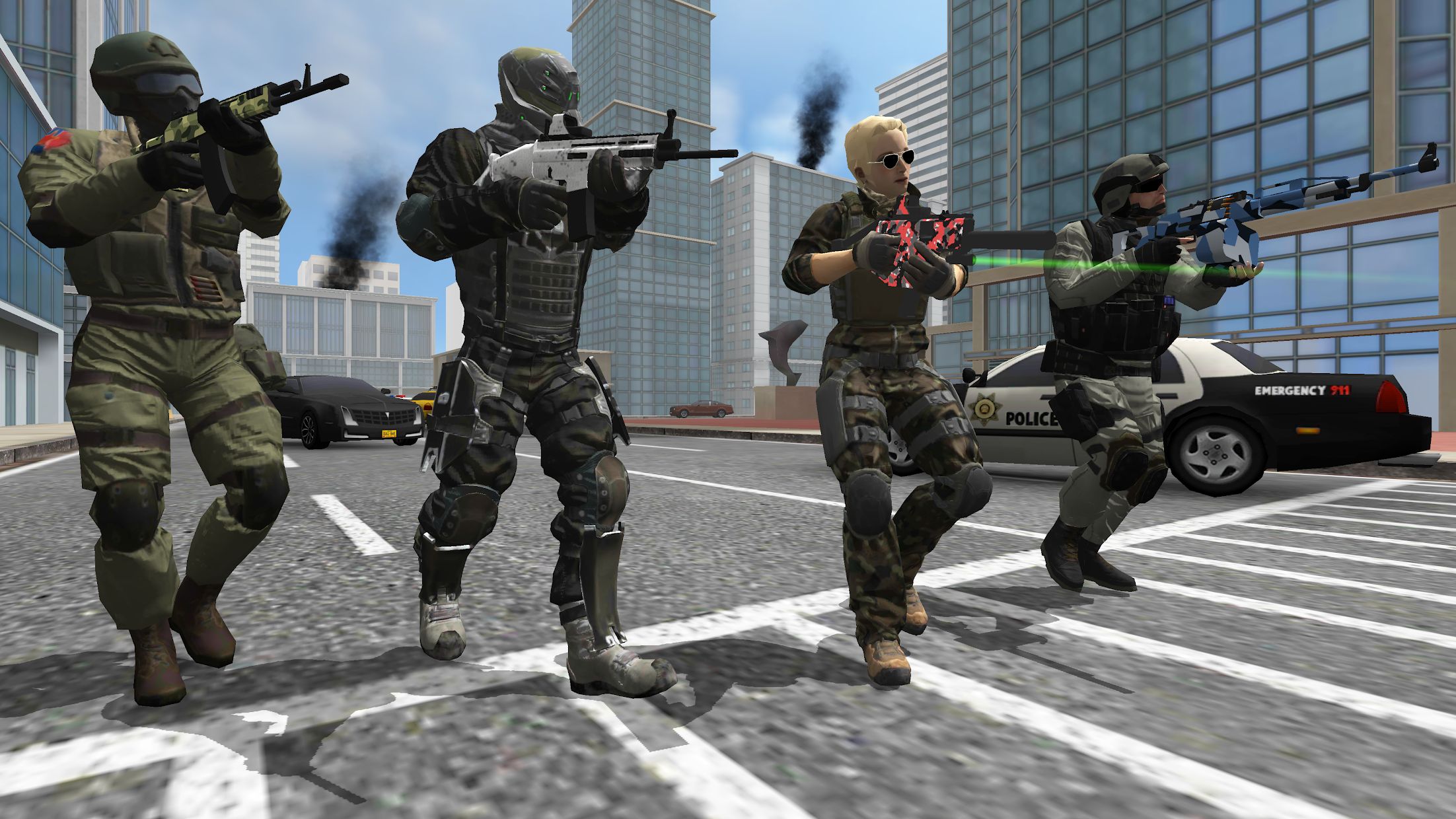 Earth Protect Squad: Third Person Shooting Game_截图_3