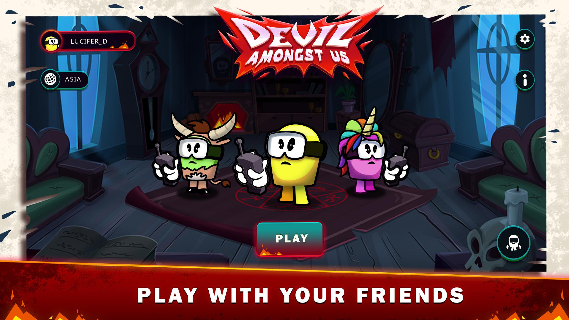 Devil Amongst Us ! Social Deduction Game !_游戏简介_图2