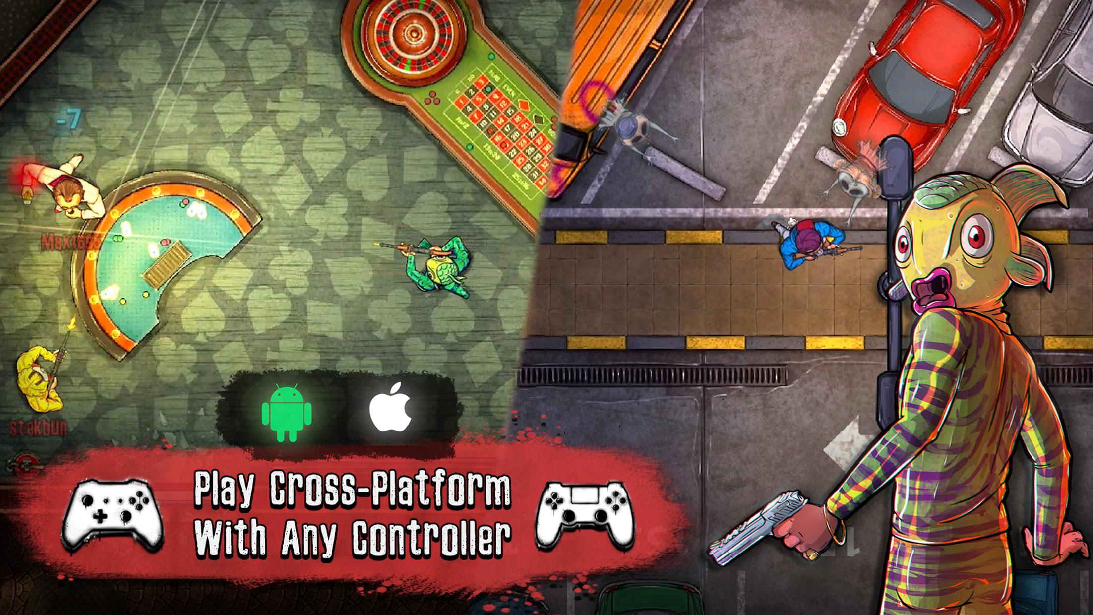 Urban Crooks - Top-Down Shooter Multiplayer Game_游戏简介_图3