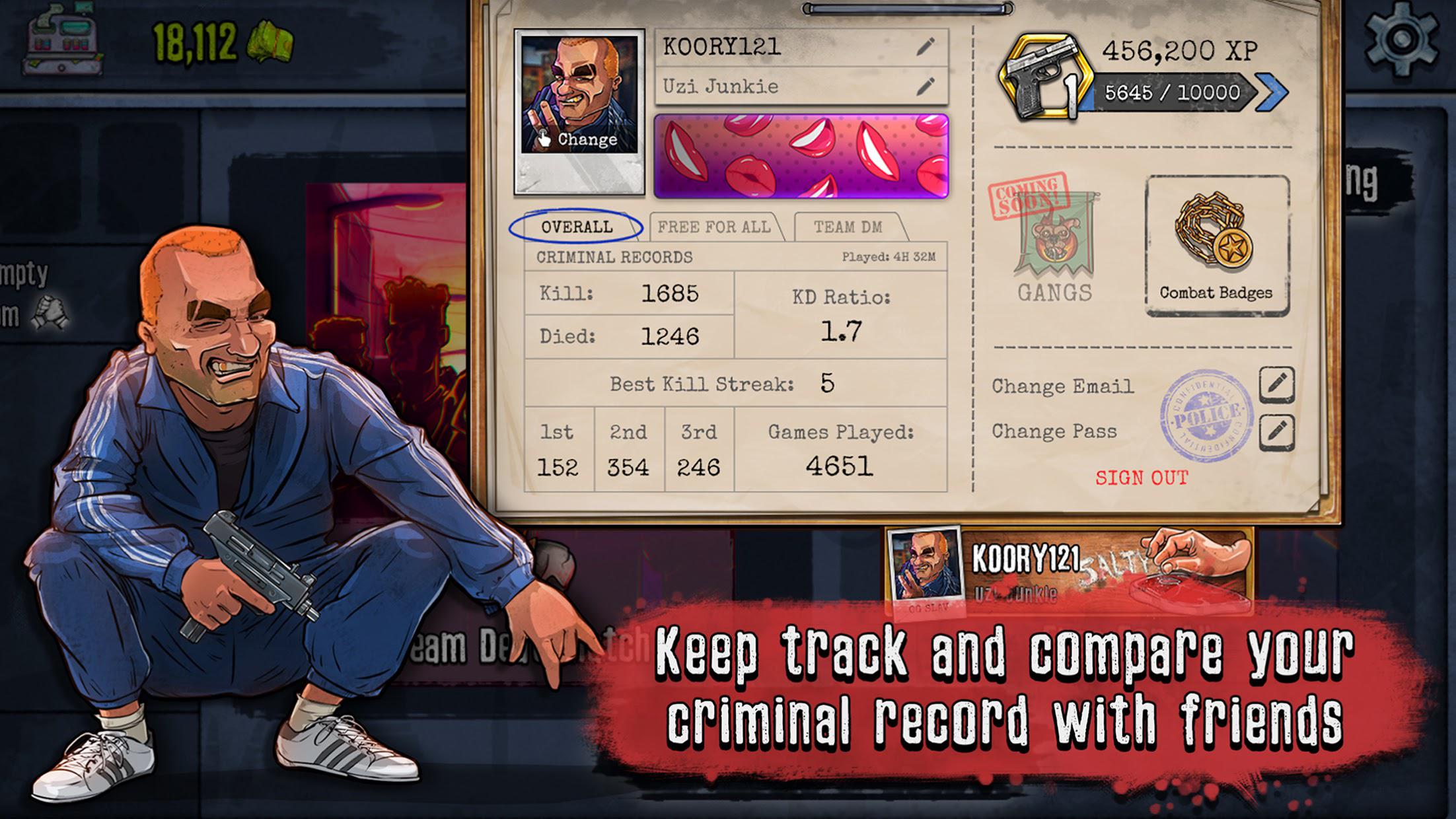 Urban Crooks - Top-Down Shooter Multiplayer Game_截图_6