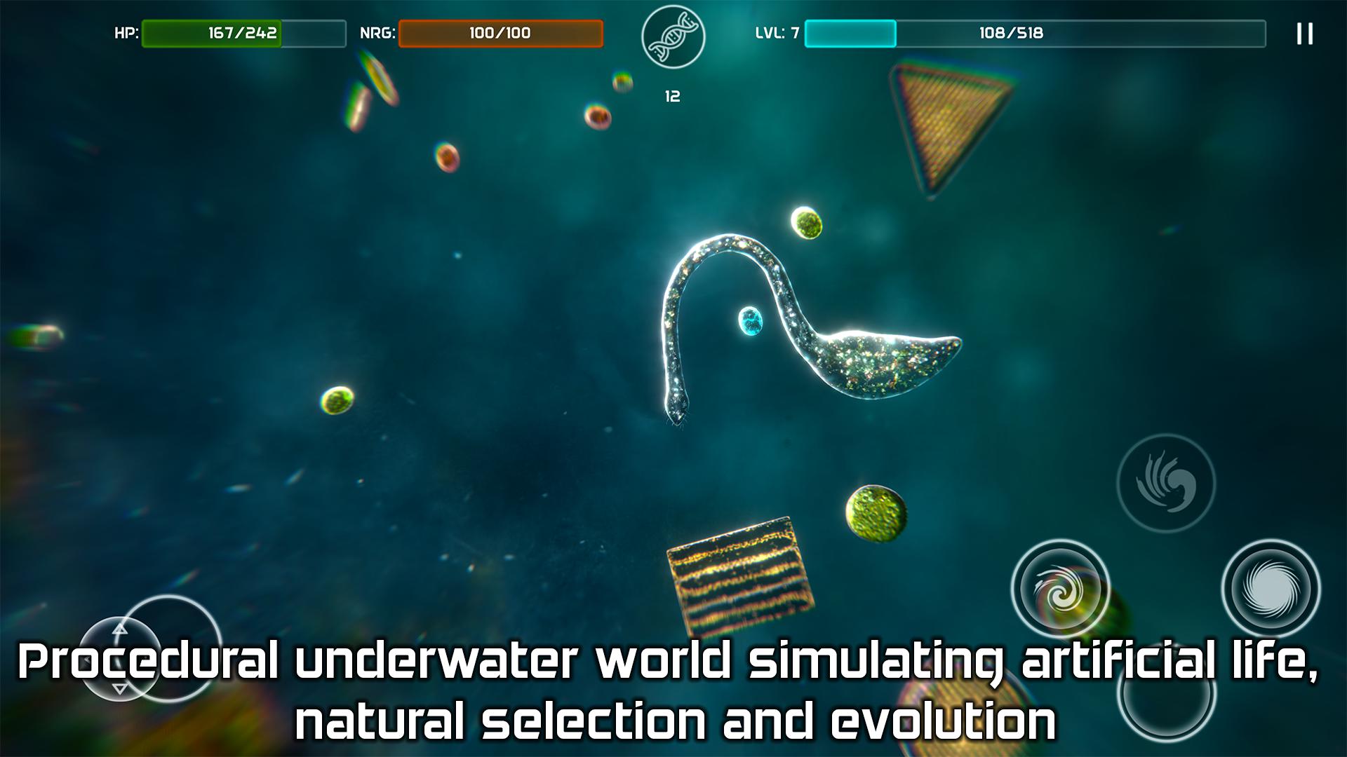 Bionix - Spore & Bacteria Evolution Simulator 3D_截图_5