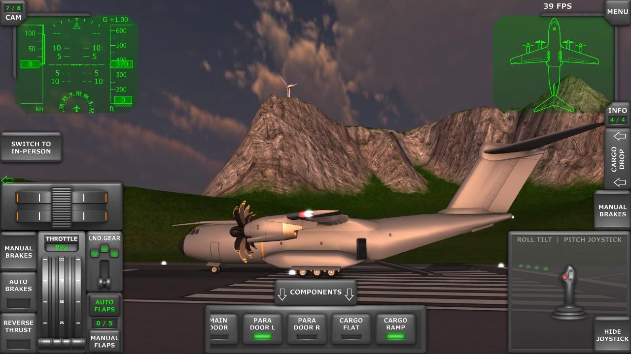 涡轮螺旋桨飞机模拟器3D_游戏简介_图2