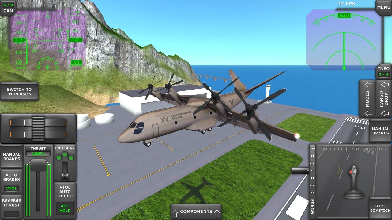 涡轮螺旋桨飞机模拟器3D_截图_5