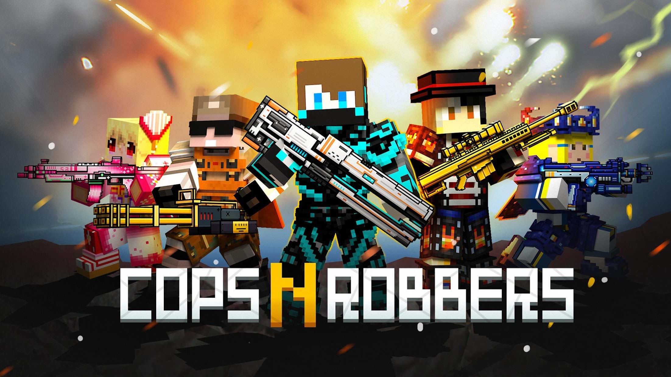 像素射击 - Cops N Robbers（国际服）