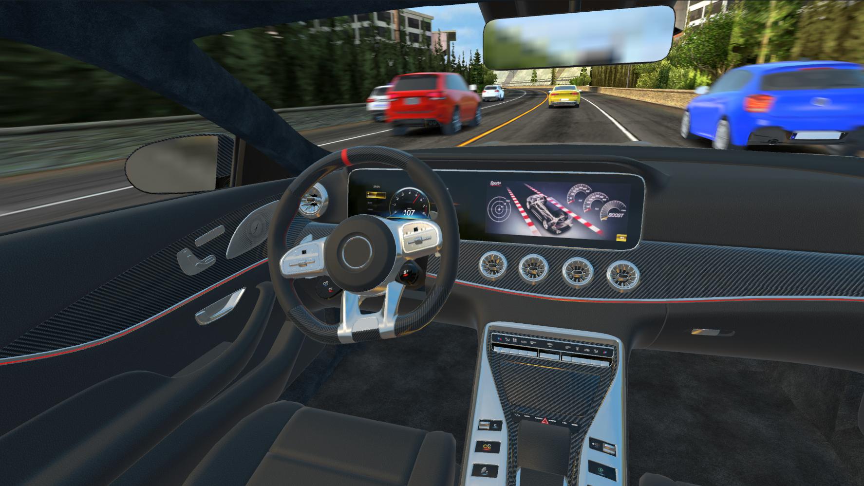 Racing in Car 2021 - 交通驾驶模拟器_截图_3
