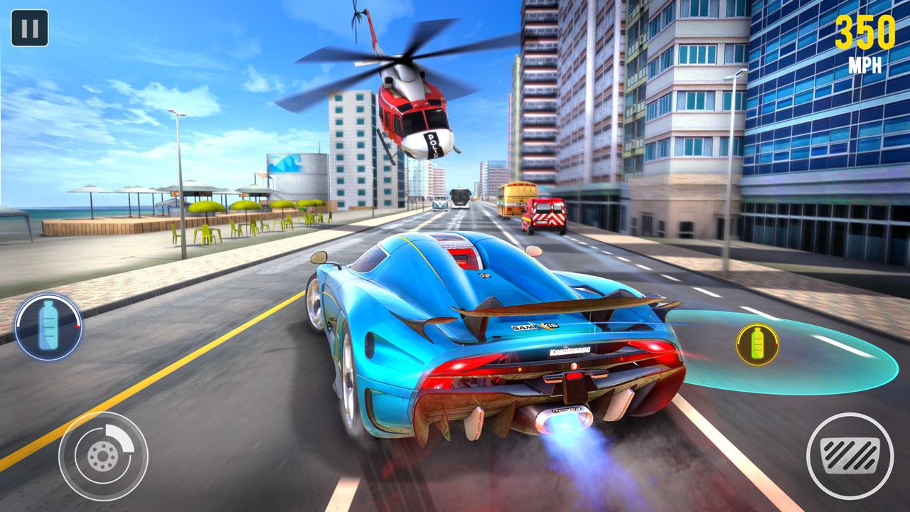 Crazy Car Traffic Racing Games 2020: New Car Games_游戏简介_图2