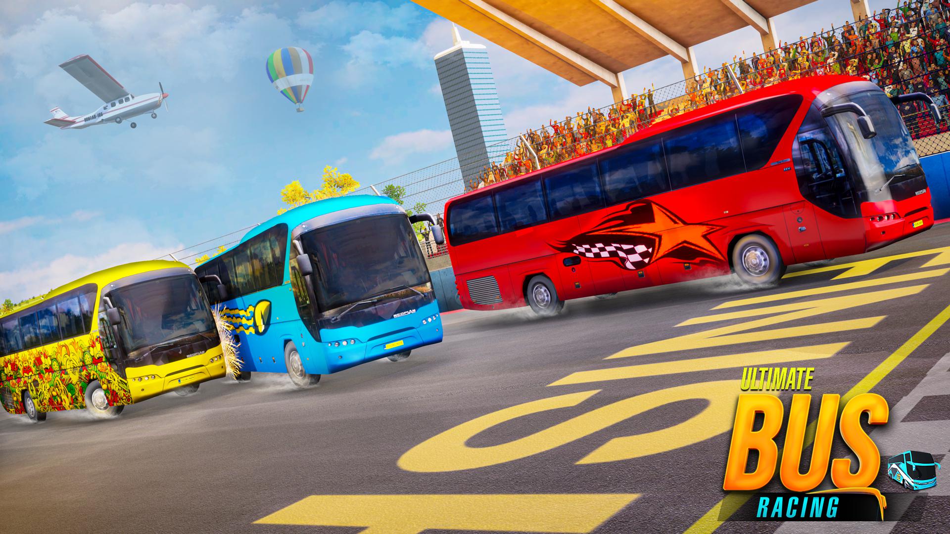 终极巴士赛车：巴士游戏: bus driving games_截图_5