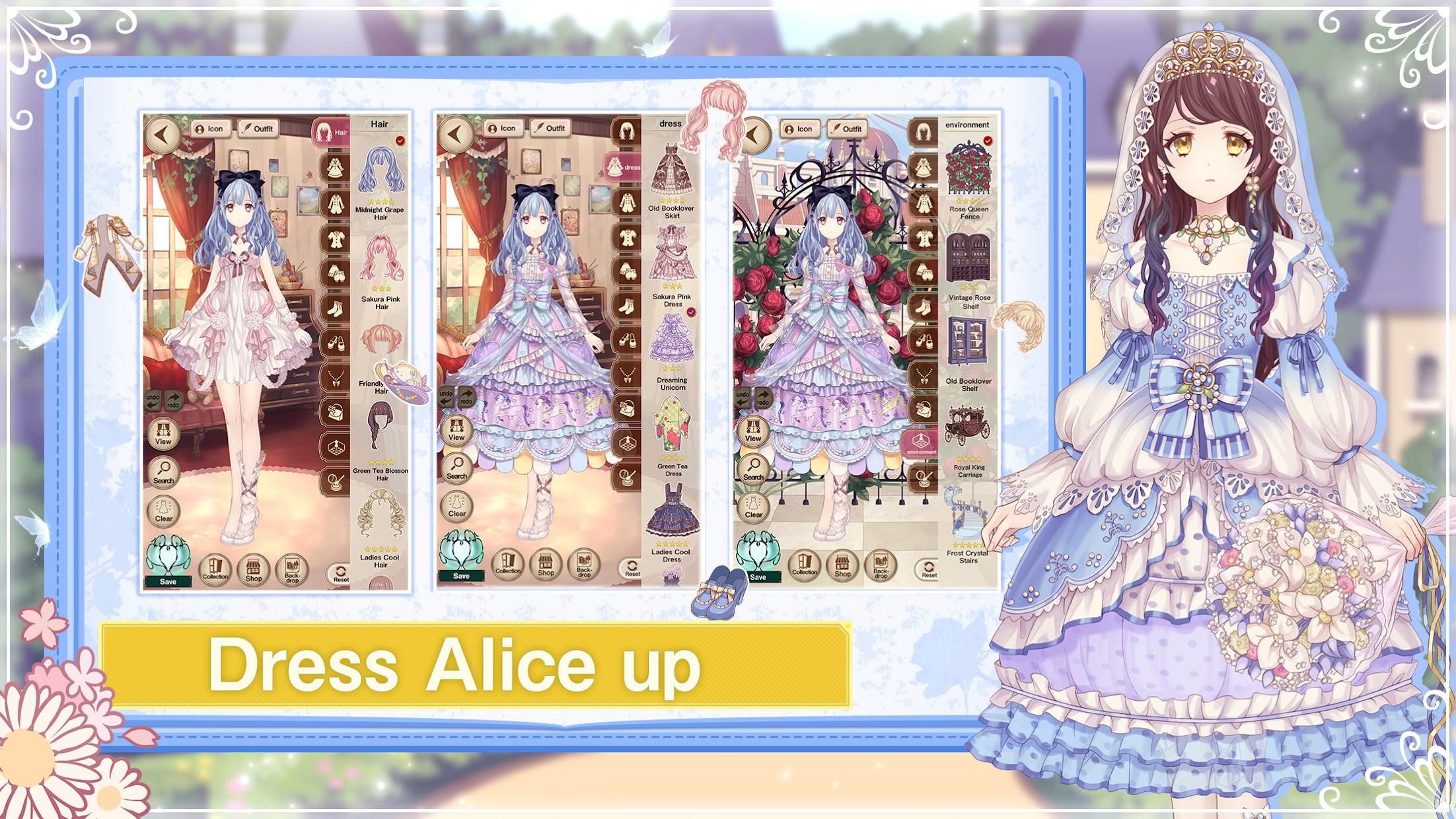 Alice Closet: Anime Dress Up_截图_3