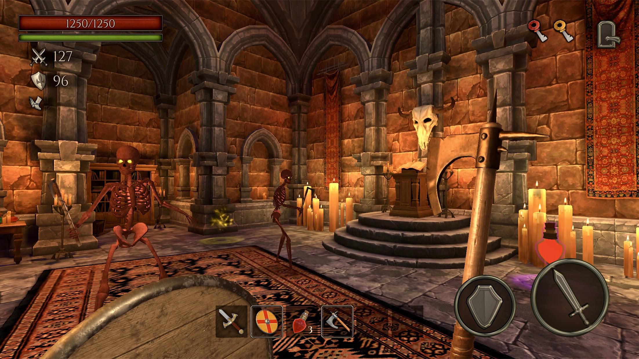 Ghoul Castle 3D - Action RPG Dungeon Crawler_截图_5