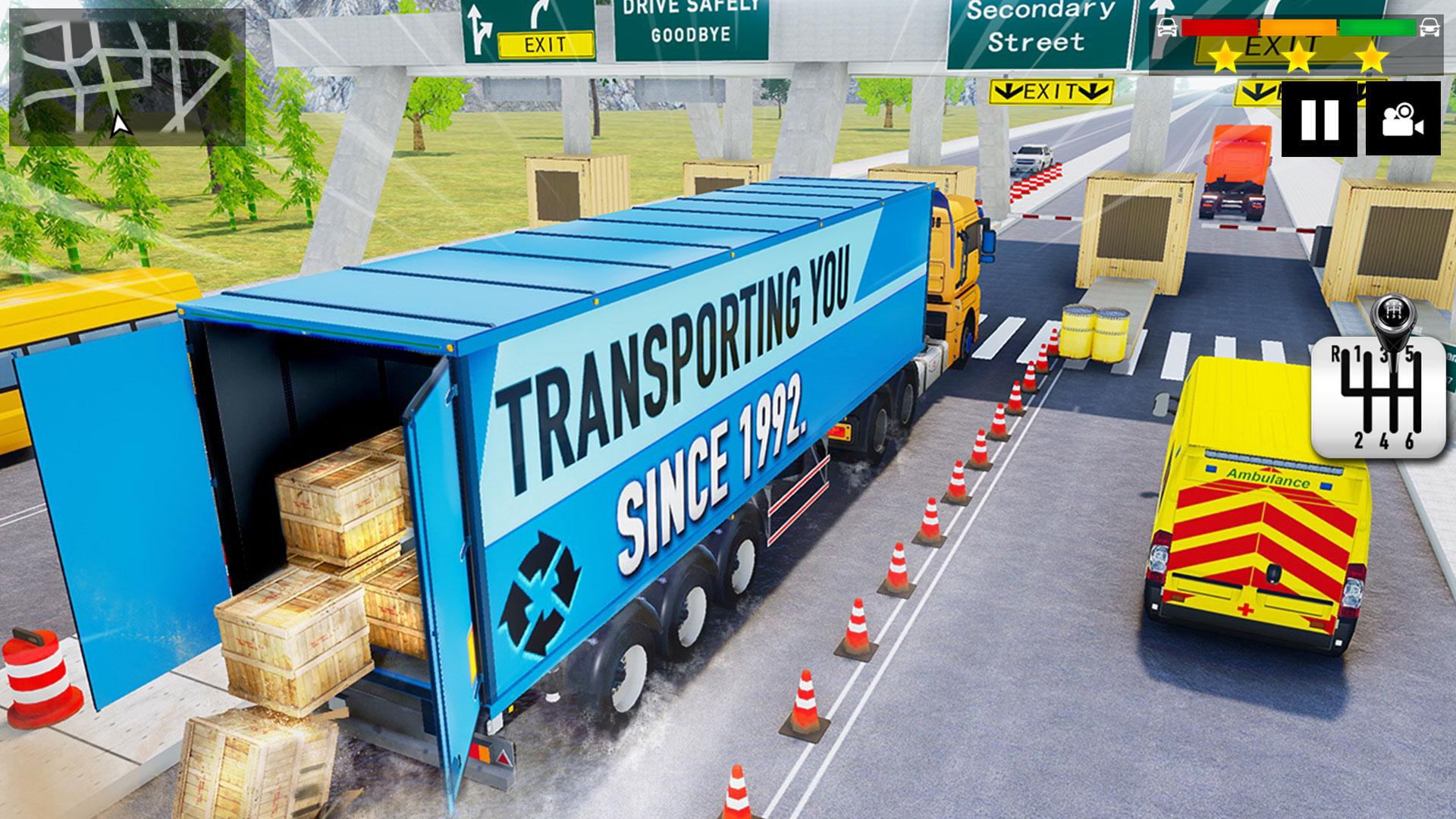 Cargo Delivery Truck Games 3D_截图_3