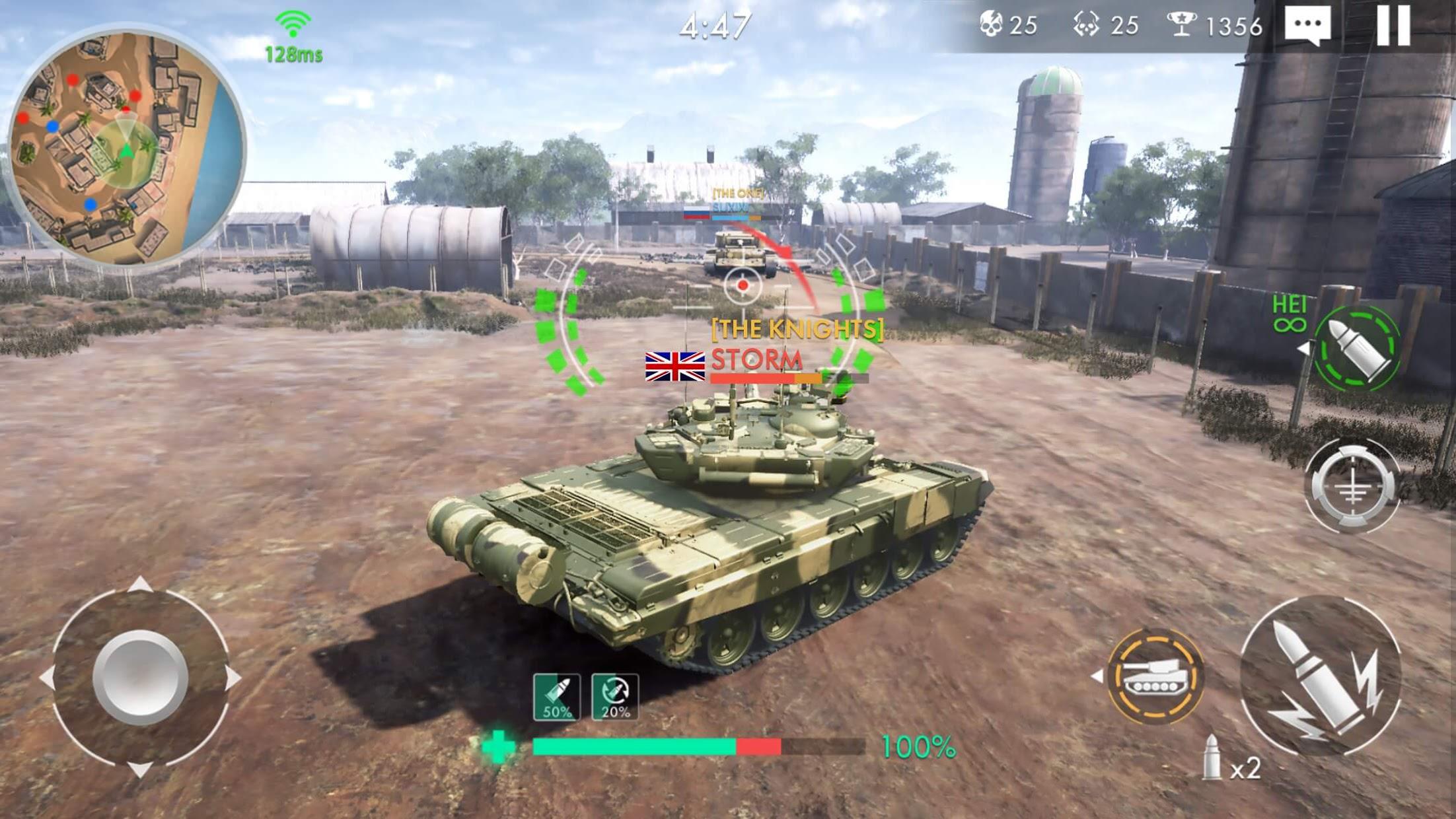 坦克战火Tank Warfare: PvP闪电战坦克手游_截图_3