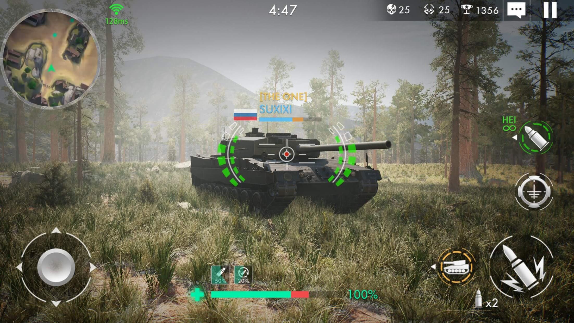 坦克战火Tank Warfare: PvP闪电战坦克手游_截图_4