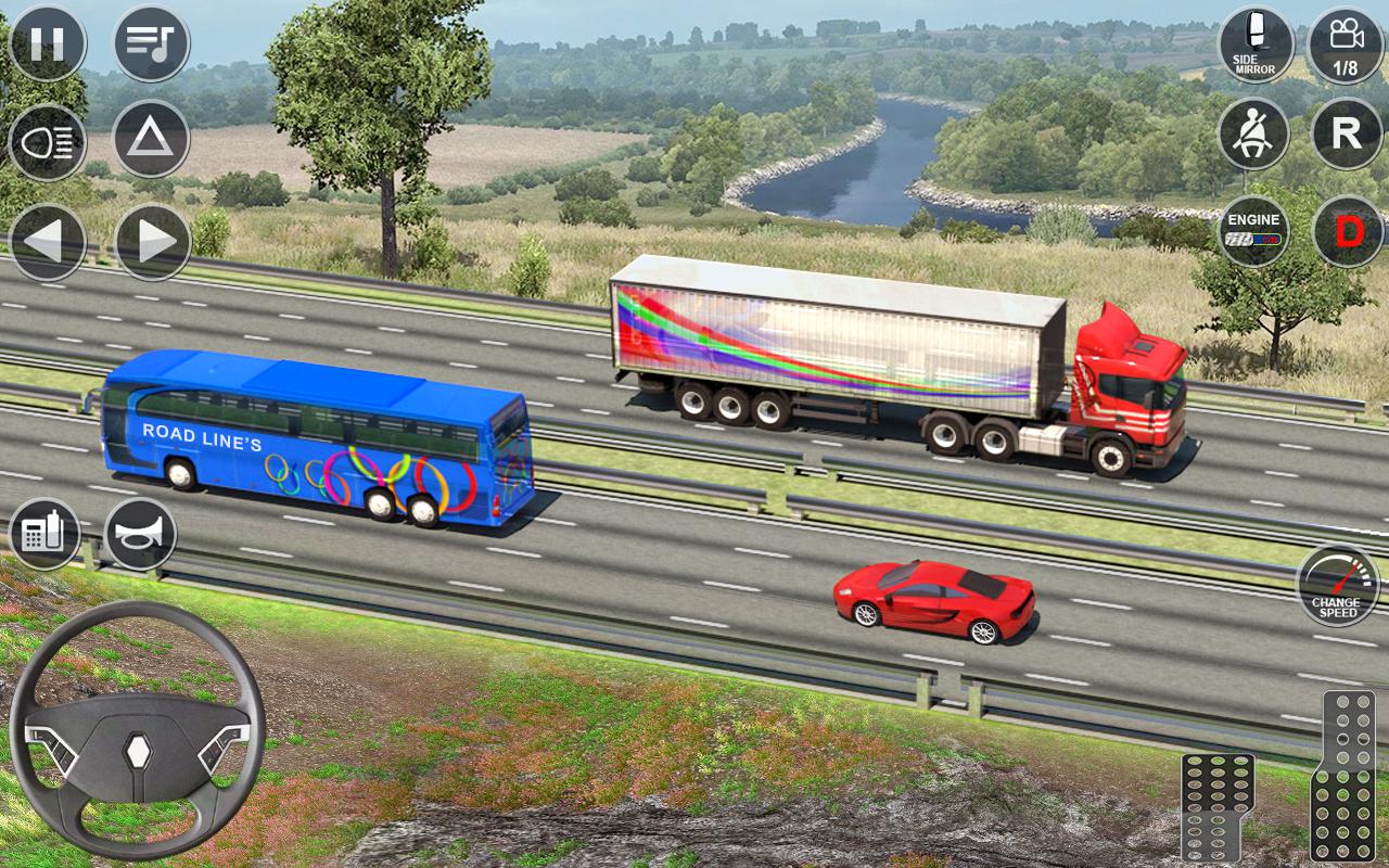 欧洲卡车驾驶模拟器3D_截图_3