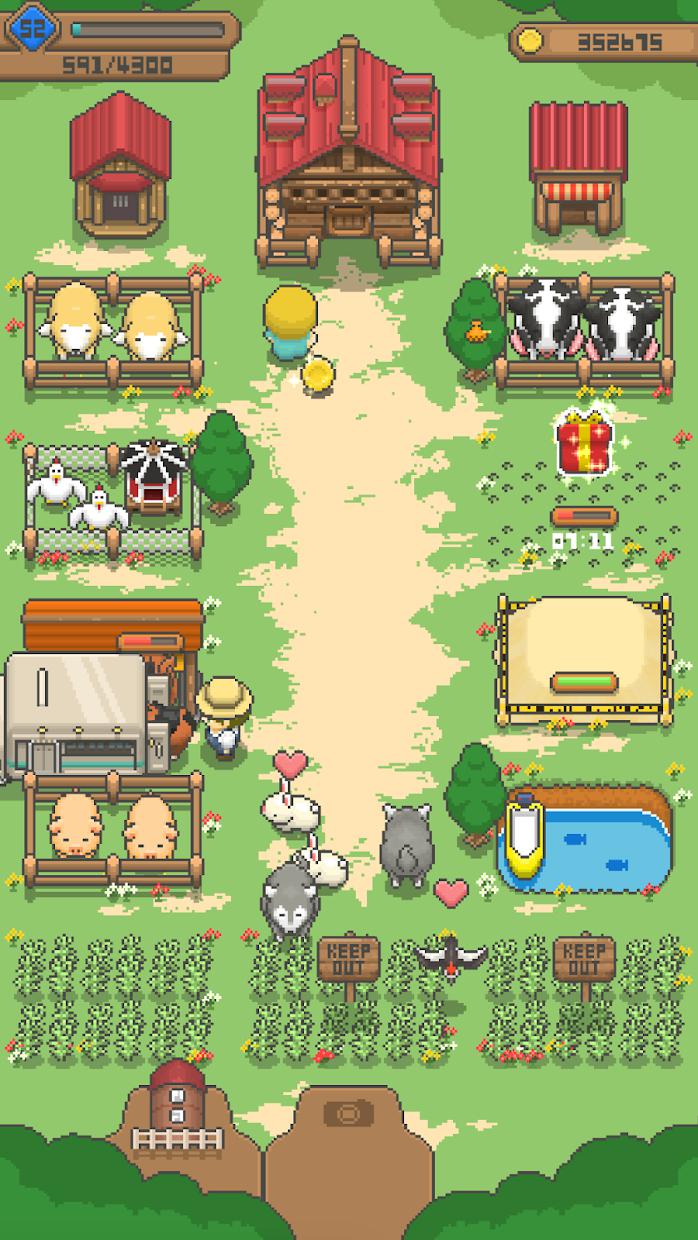 Tiny Pixel Farm - 牧场农场管理游戏_截图_3