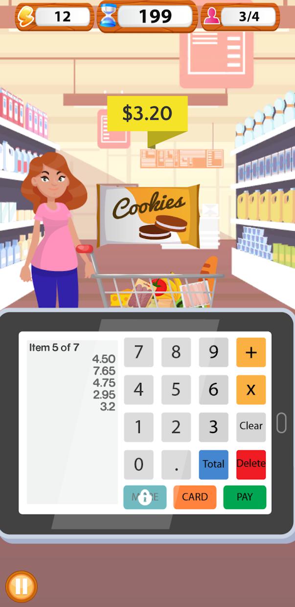Supermarket Cashier Simulator_截图_2