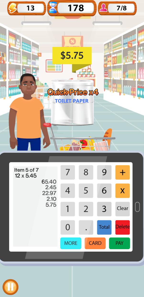 Supermarket Cashier Simulator_截图_5